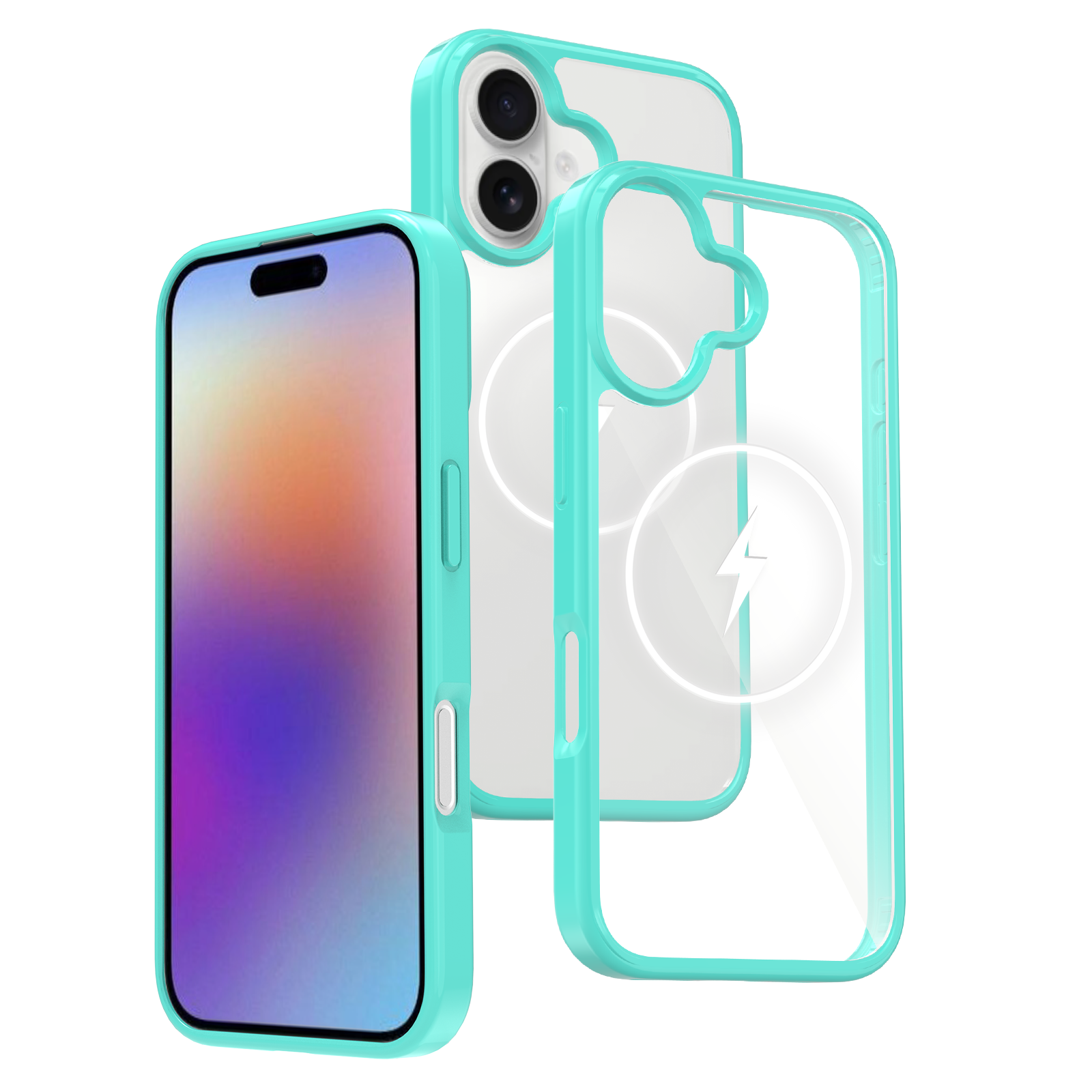 TPU+PC Clear Magnetic Case for iPhone 17 Pro Max - Detail View 12
